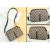 Torba Baellerry SI-35595 - Tamno smeđa / Crvena KP35595