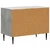 Noćni ormar Betonska siva 62 x 34,5 x 47,5 cm Konstruirano drvo