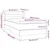 Vidaxl Box spring postelja z vzmetnico temno rjava 80x200 cm blago