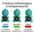 termometer za temperaturo vode moder