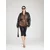 VERO MODA Bluza VMBUMPY rjava/svetlo rjava/temno rjava