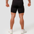 GymBeam Kompresivni šorc Mid Black