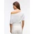 Bershka Majica  bela