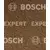Bosch EXPERT N880 podloga od filca za ručno brušenje od 115 x 140 mm, gruba A, 2 dela 2608901218