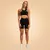 BeastPink Venture Sports Bra Black