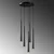 Conceptum Hypnose Luster Ugur-6073, 43 cm 5xE14 LED