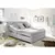 BOXSPRING KREVET 180/200 cm  svetlosiva