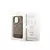 GUESS Maska za iPhone 14 Pro, Gcube PU Stripes, MagSafe, Braon