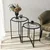 Hanah home Klub sto S412 50x60??x50cm Crni