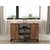 HANAH HOME Komoda Bezen Atlantic Pine Black