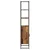 Kupaonski ormar Staro drvo 33 x 33 x 185,5 cm Konstruirano drvo