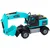 Bager DIY Kit Modra gradbena vozila Dryl Rig Prijemalnik