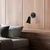 Opviq Evander 13191 Zidna lampa, Crna