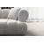 ATELIER DEL SOFA Ugaona garnitura Petra Left White