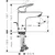 HANSGROHE Logis Baterija za lavabo