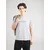 Napapijri Majica S-Box Logo NP0A4IFL Siva Regular Fit