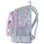 Ranac đački anatomski 3zipa 1džep AB340 Honeybunny 24.Astrabag sivo-roze