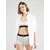 Calvin Klein Underwear Nedrček  črna / bela