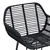Barski stolac 2 pcs 55 x 52 x 105 cm Ratan i čelik