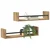 Polica na zidu Zidne 2 pcs Umjetnički hrast 60 x 16 x 14 cm
