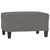 3-dijelni set sofa s jastucima tamnosivi od mikrovlakana
