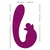 Javida Vibrator with Double Rotation Purple