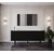 Hanah Home komoda Capella 200, 200 cm, crna