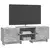 TV ormar Betonsko Siva 150 x 31 x 50 cm Konstrukcijsko drvo
