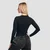 GymBeam Women‘s Aura Long Sleeve T-Shirt Black