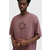 Pamučna majica AllSaints TIERRA SS CREW za muškarce, boja: crna, s tiskom, MG294Y
