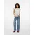 VERO MODA Bluza VMTRINE  oliva / roza / bela
