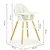 ECO TOYS Hranilica za bebe 2u1 Eco, Bež