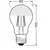 LED sijalica sa ogledalnim vrhom FILAMENT E27/6,5W/230V 2700K zlatna - Osram