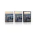 Plakat panorama New Yorka - 60x90 black