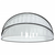 Okrugla bazenska kupola 315 x 158 cm PVC