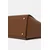 Usnjena torbica MICHAEL Michael Kors rjava barva, 30F4GTBT7L