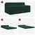 Sofa na razvlačenje Tamnozelena 120 x 60 x 49 cm Tkanina