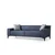 Atelier del Sofa Trosed Petra 3 212x86x69cm Plavi