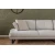 Atelier del Sofa Ugaona garnitura Mustang Bež