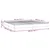 Shumee Box spring posteljni okvir črn 200x200 cm blago, (20684737)