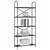 Polica Crni hrast 80 x 30 x 183 cm Konstruirano drvo