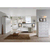 KONDELA Garderobna omara Paris 75353 3D - bela