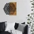 Atelier Del Sofa Zidna dekoracija Mandala 6, 59x3x58 cm, Crna