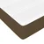 shumee Box spring postelja z vzmetnico temno rjava 180x200 cm blago