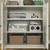 HAUGA Element s 2 vrata, bela, 70x116 cm