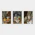 Wallity Set uramljenih slika 3BC_UN2035470, 3 dijela