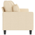 vidaXL Trosed krem 180 cm blago