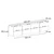 Nordure TV komoda, 180x46x35cm, Antracit