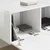 TV zidni ormar Zidne Sjajno bijelo 78,5 x 31 x 29,5 cm