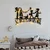 WALLXPERT XMASBLACK 011 Zidna dekoracija
